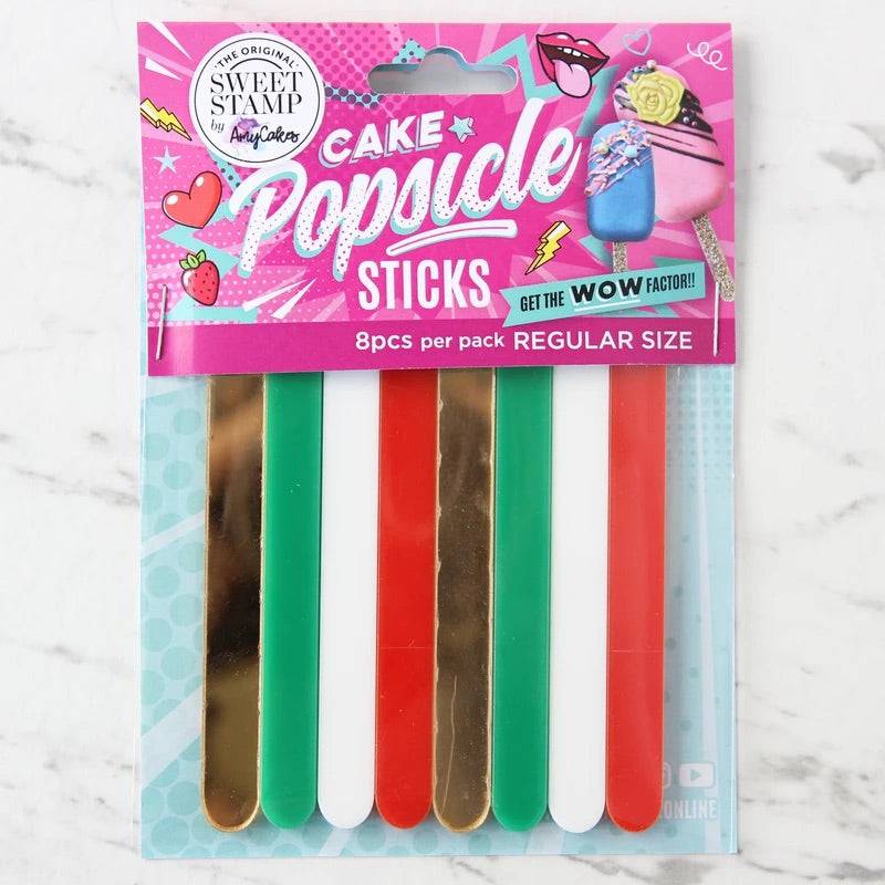 Mini Popsicle Stiele Christmas, Sweet Stamp - Der Backmichgluecklich Online Shop